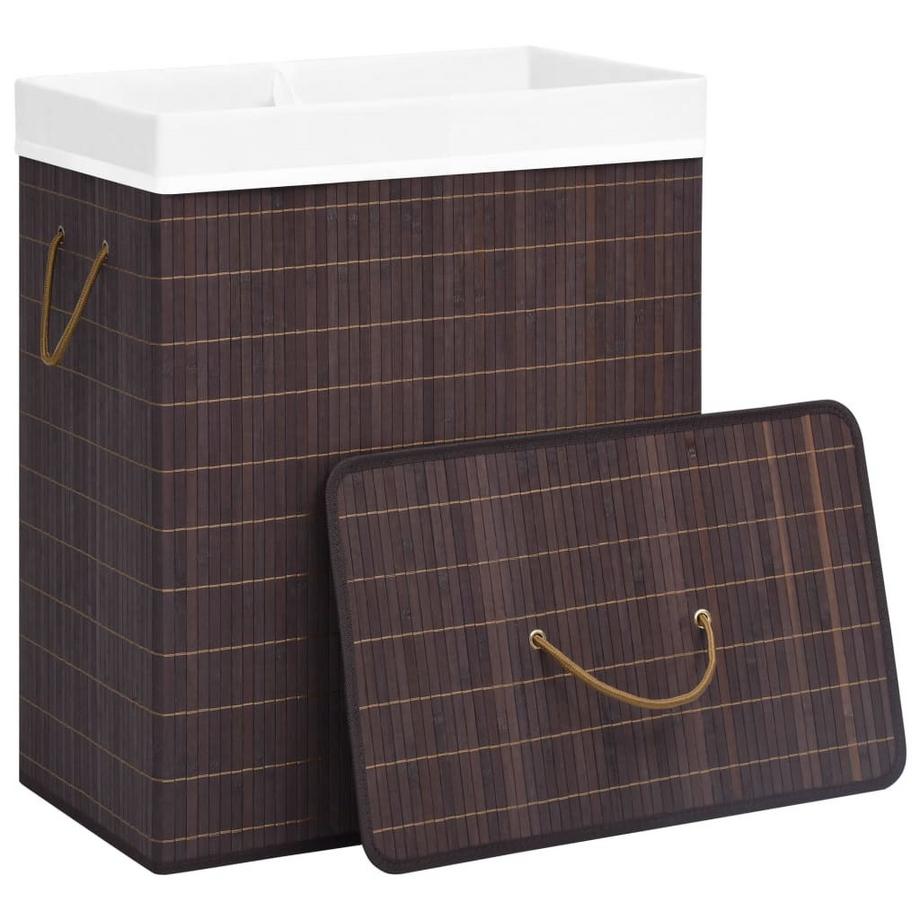 VidaXL Wäschekorb bambus  