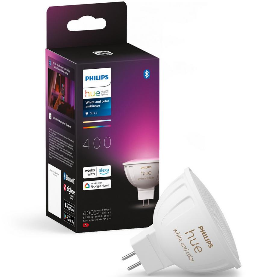 Tonalità Bianco Color Ambiance GU5.3 MR16 12V 400lm 1 pacco
