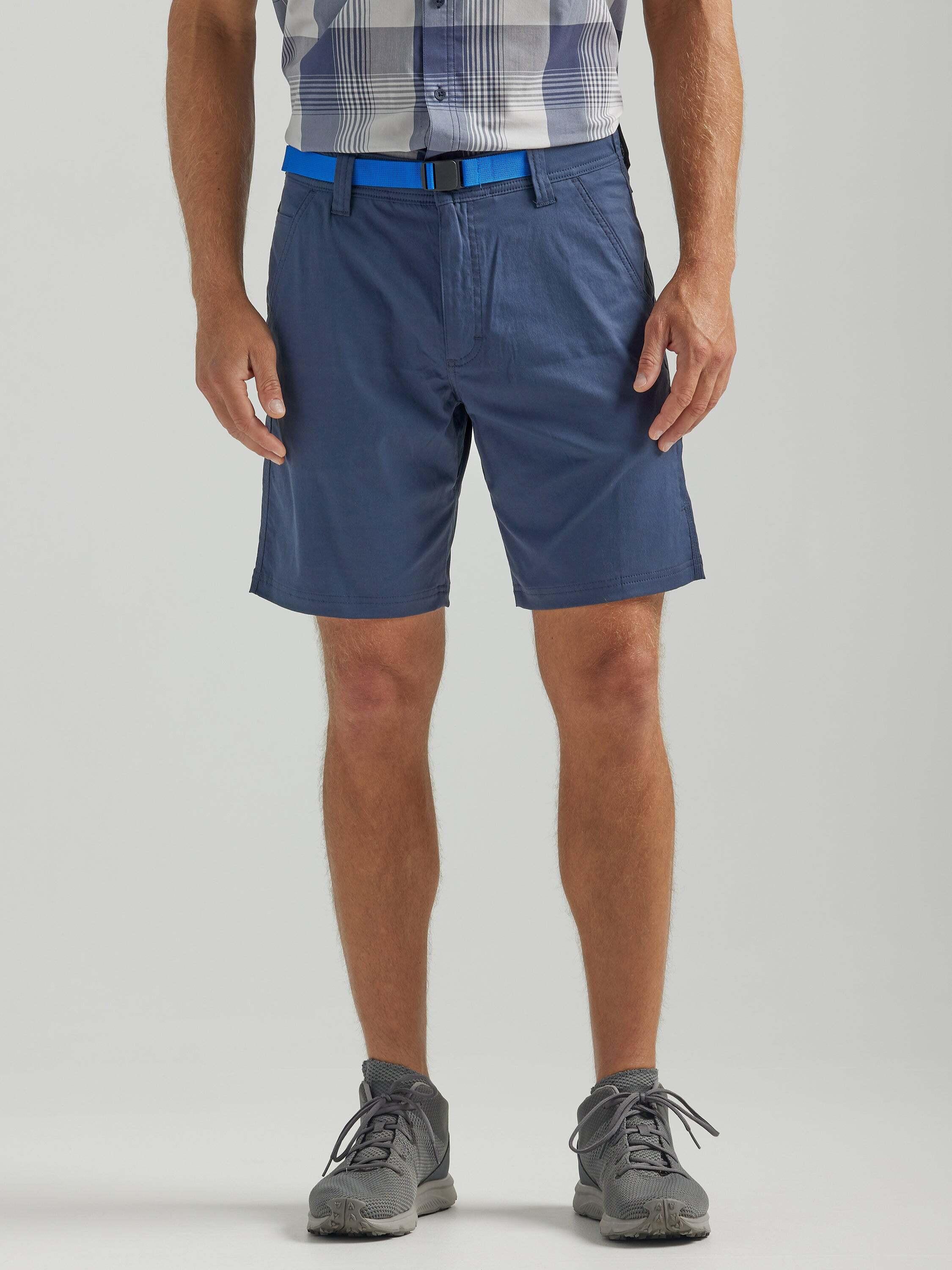 Image of Shorts 8pkt Belted Short Herren Blau W32