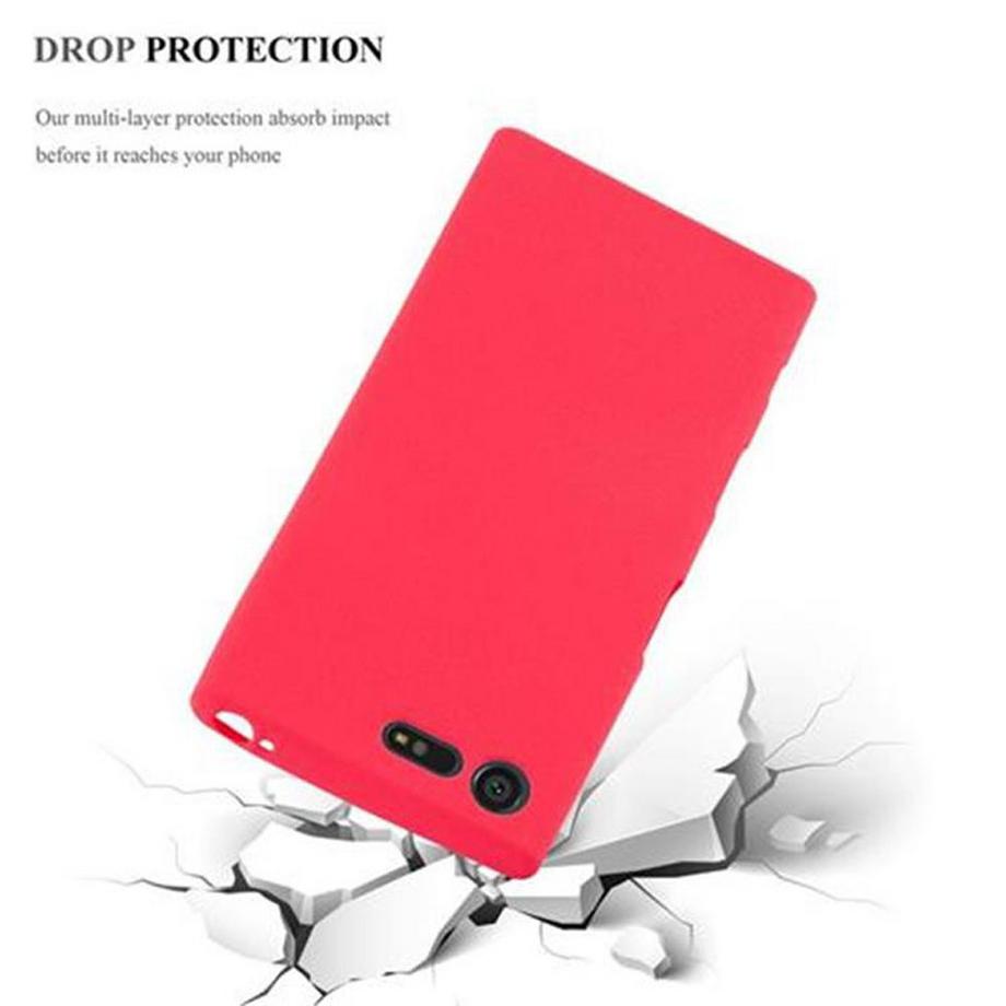 Cadorabo  Hülle für Sony Xperia X COMPACT TPU Silikon Frosted 