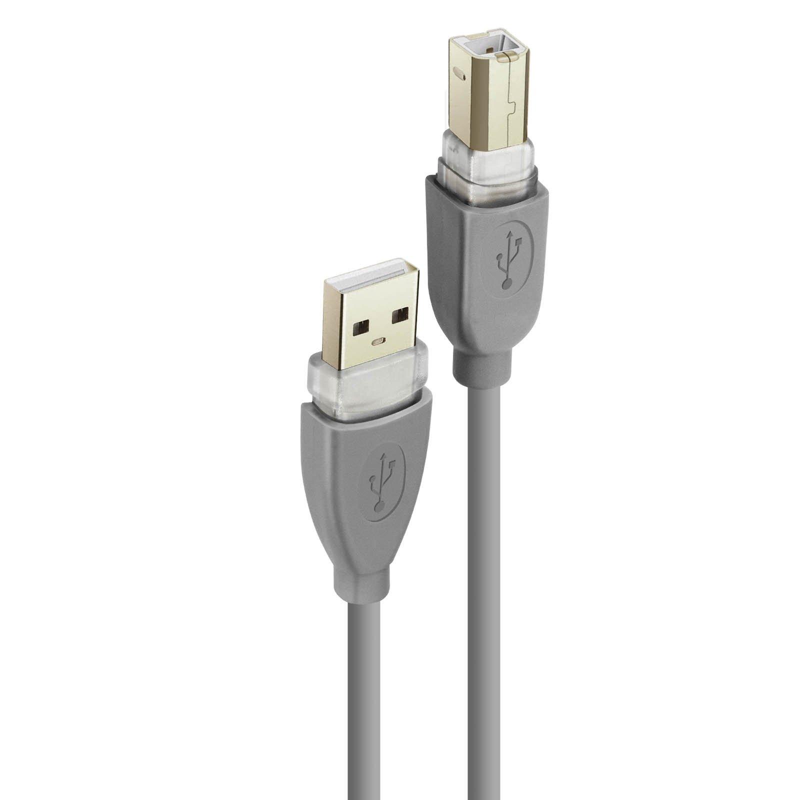 Avizar  USB 2.0 A/USB 2.0 B Kabel, 1.8m LinQ 