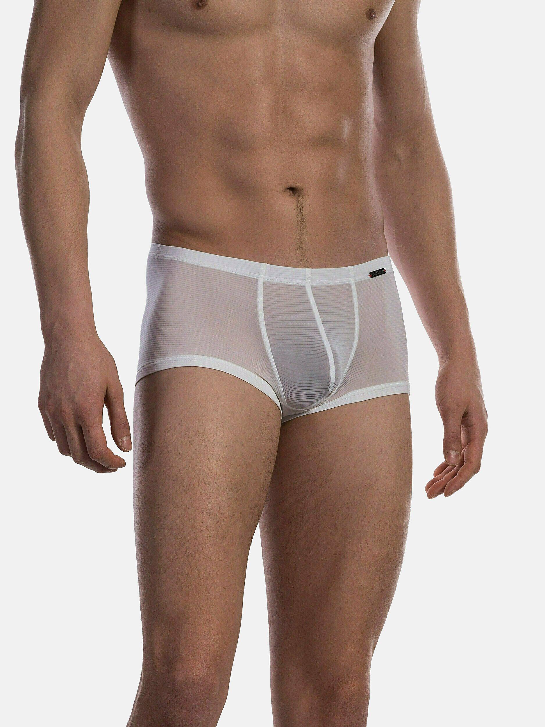 Image of Shorty Red1201 Herren Weiss XL
