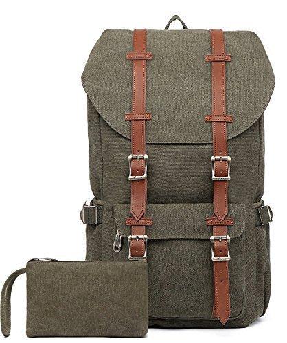 Only-bags.store Rucksack Studenten 17-Zoll-Rucksack für 15" Notebook Casual Daypacks Student Tasche für Wandern  