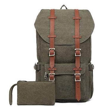 Rucksack Studenten 17-Zoll-Rucksack für 15" Notebook Casual Daypacks Student Tasche für Wandern