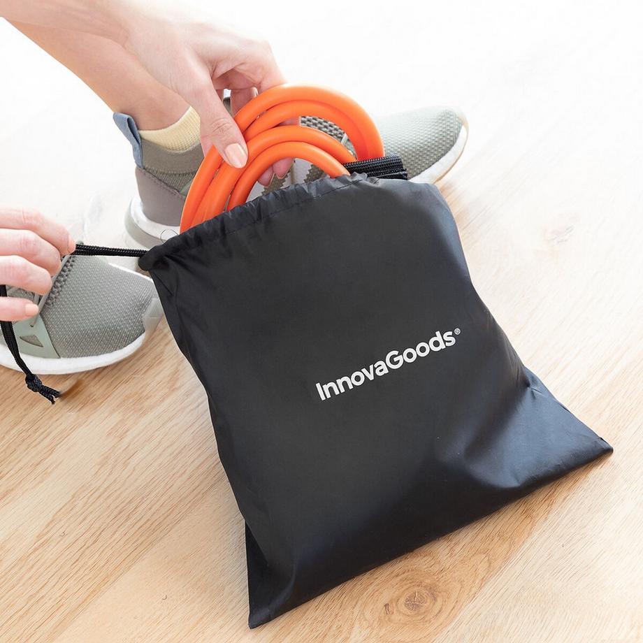 InnovaGoods  Ceinture avec bandes de résistance pour les fessiers et guide d'exercices Bootrainer InnovaGoods 