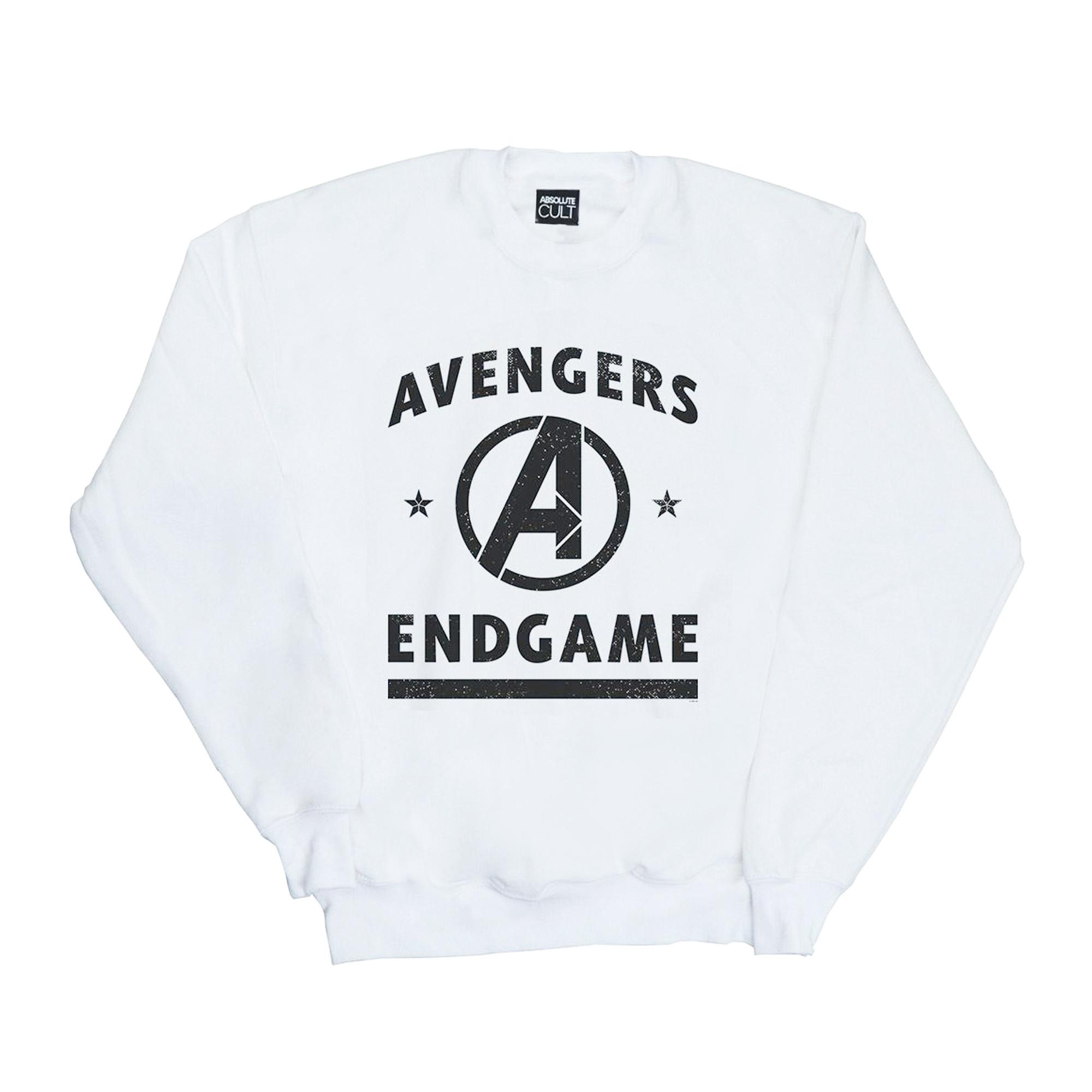 Image of Avengers Endgame Varsity Sweatshirt Damen Weiss M