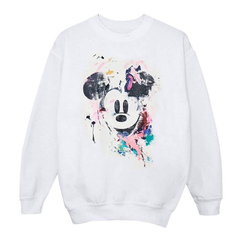 Disney Mickey Mouse Grafikdruck Sweatshirt  