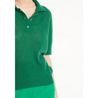 Studio Cashmere8  AVA 1 Polo-Shirt mit kurzen Ärmeln - 100% Kaschmir, entjungfert 