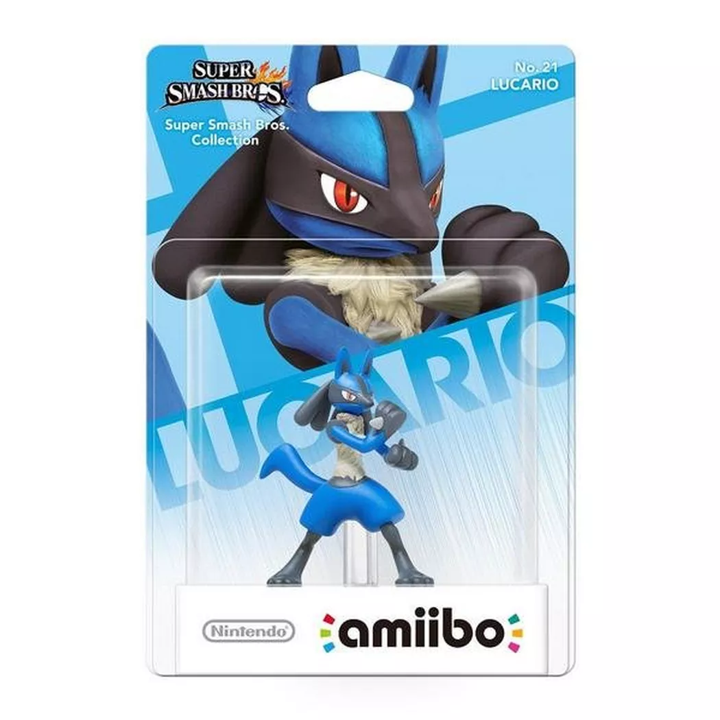 Nintendo - Amiibo Figur: Lucario (Nr. 21), Multicolor