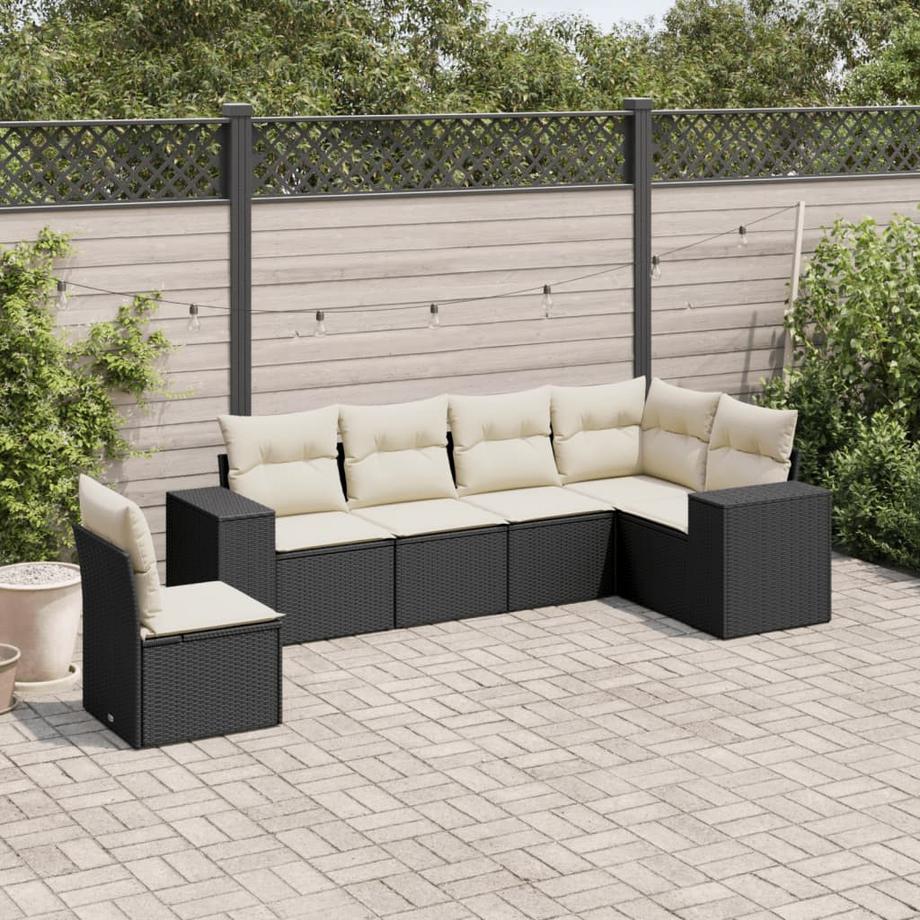 VidaXL Garten sofagarnitur poly-rattan  