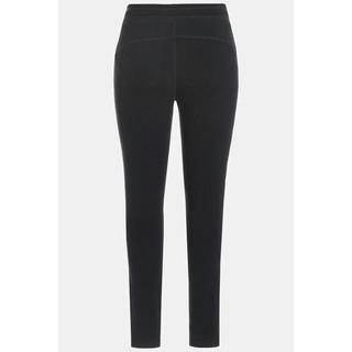 Ulla Popken Bellieva Leggings Jersey Vita Comoda Cotone Biologico  