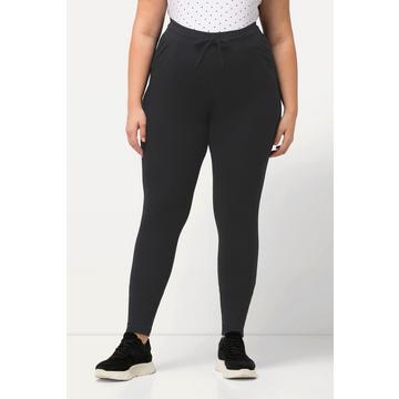 Bellieva-Jersey Leggings, Komfortbund, Biobaumwolle