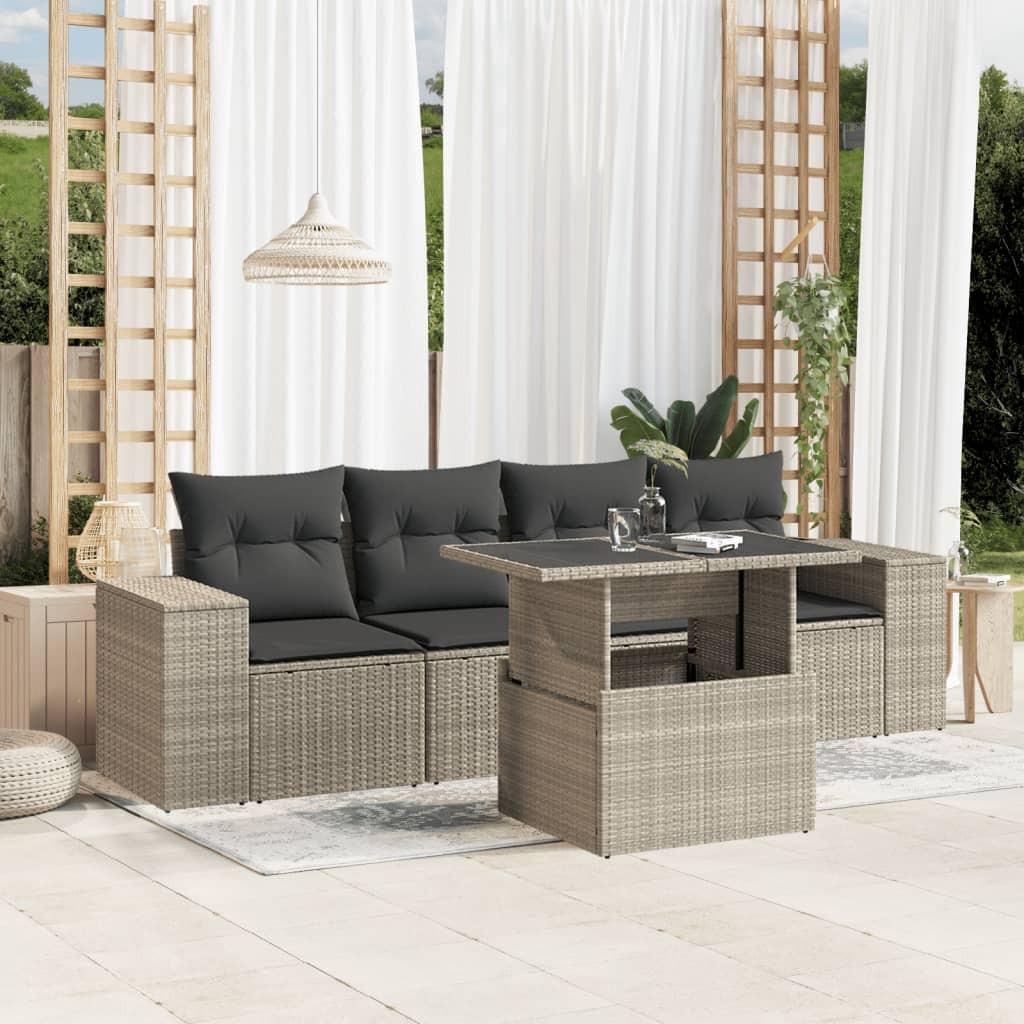 VidaXL Garten sofagarnitur poly-rattan  