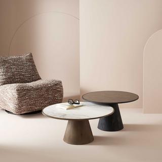 Calicosy Couchtisch aus Eiche und Blaustein   - MAFRA  