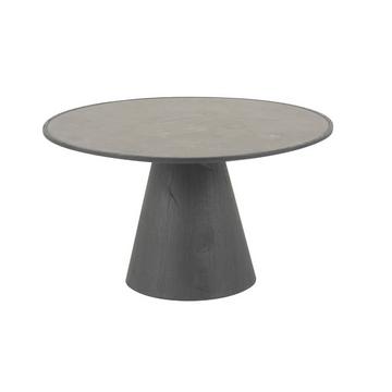 Couchtisch aus Eiche und Blaustein   - MAFRA