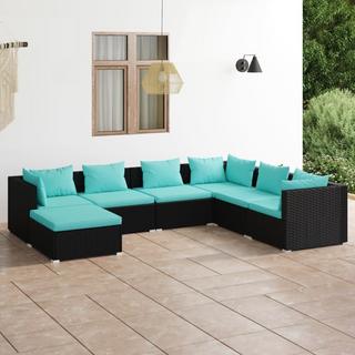 VidaXL Garten-lounge-set poly-rattan  