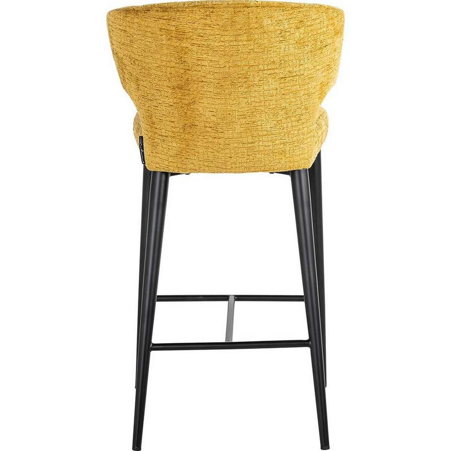 mutoni Chaise de bar Taylor mustard 94  
