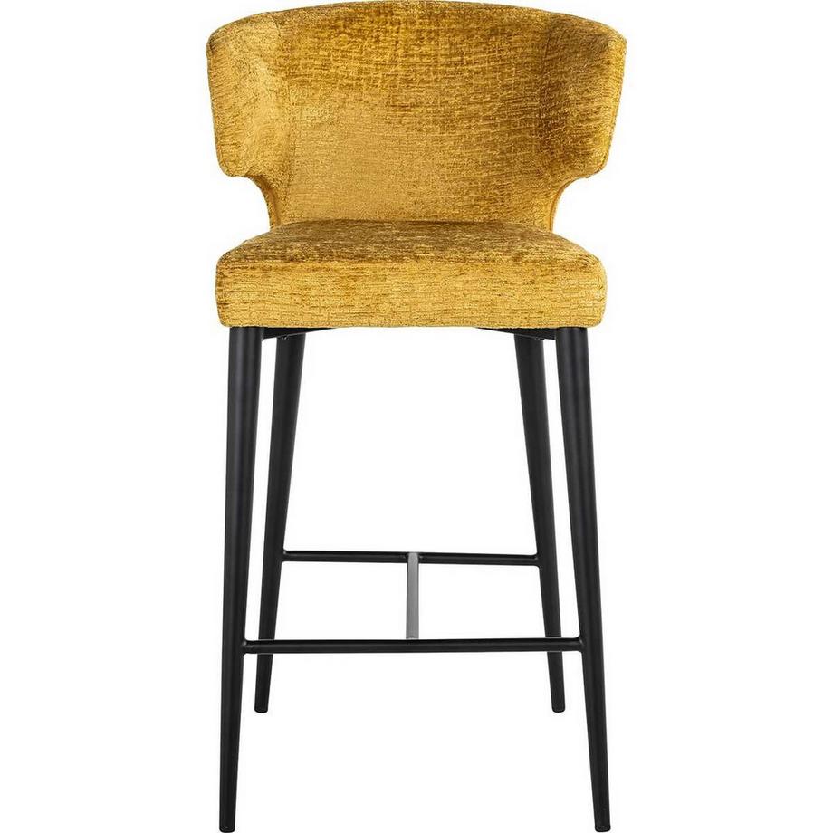 mutoni Chaise de bar Taylor mustard 94  