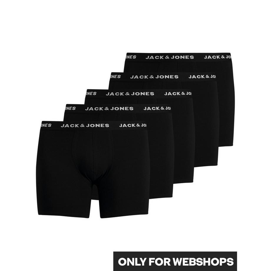 Confezione da 5 boxer grandi Jack & Jones Jachuey Trunks