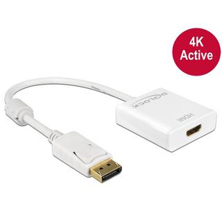 DeLock  DeLOCK 62608 Videokabel-Adapter 0,2 m DisplayPort HDMI Typ A (Standard) Weiß 