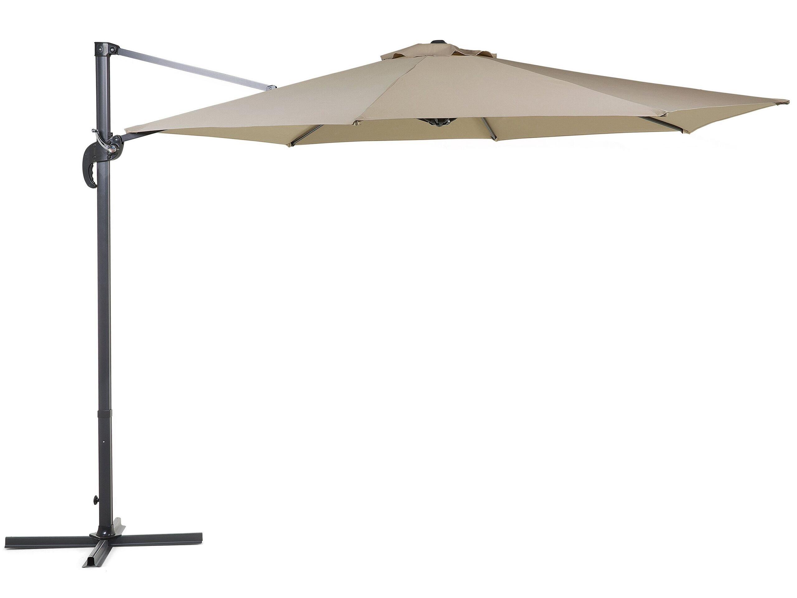 Beliani Parasol suspendu en Polyester SAVONA  