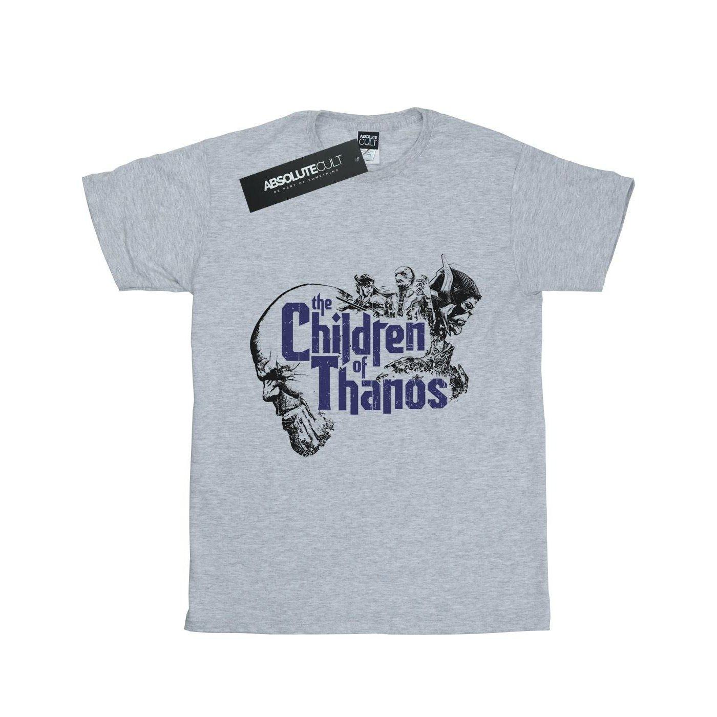 Image of Avengers Infinity War Children Of Thanos Tshirt Damen Grau M