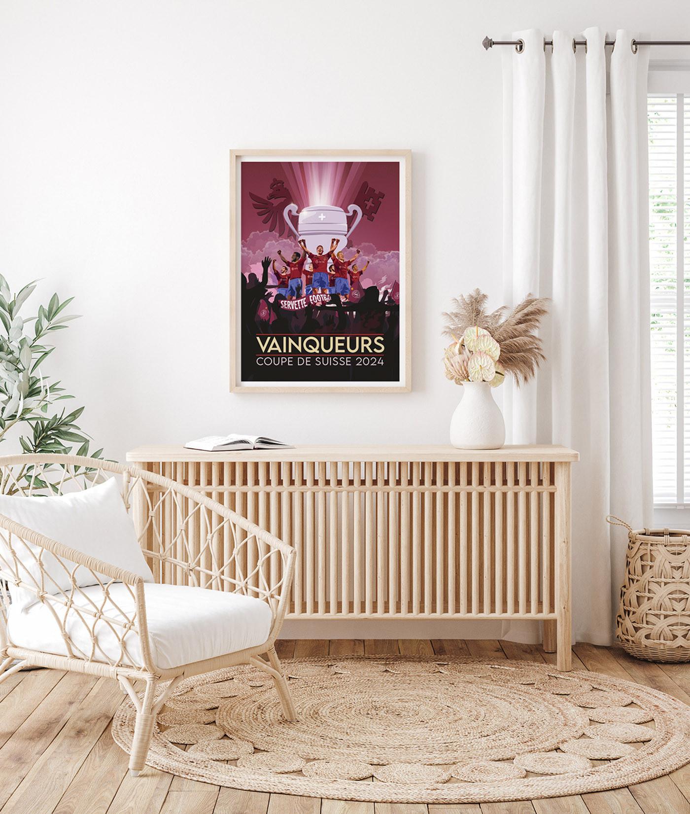 La-Jonx Servette FC - Coupe de Suisse - Poster  