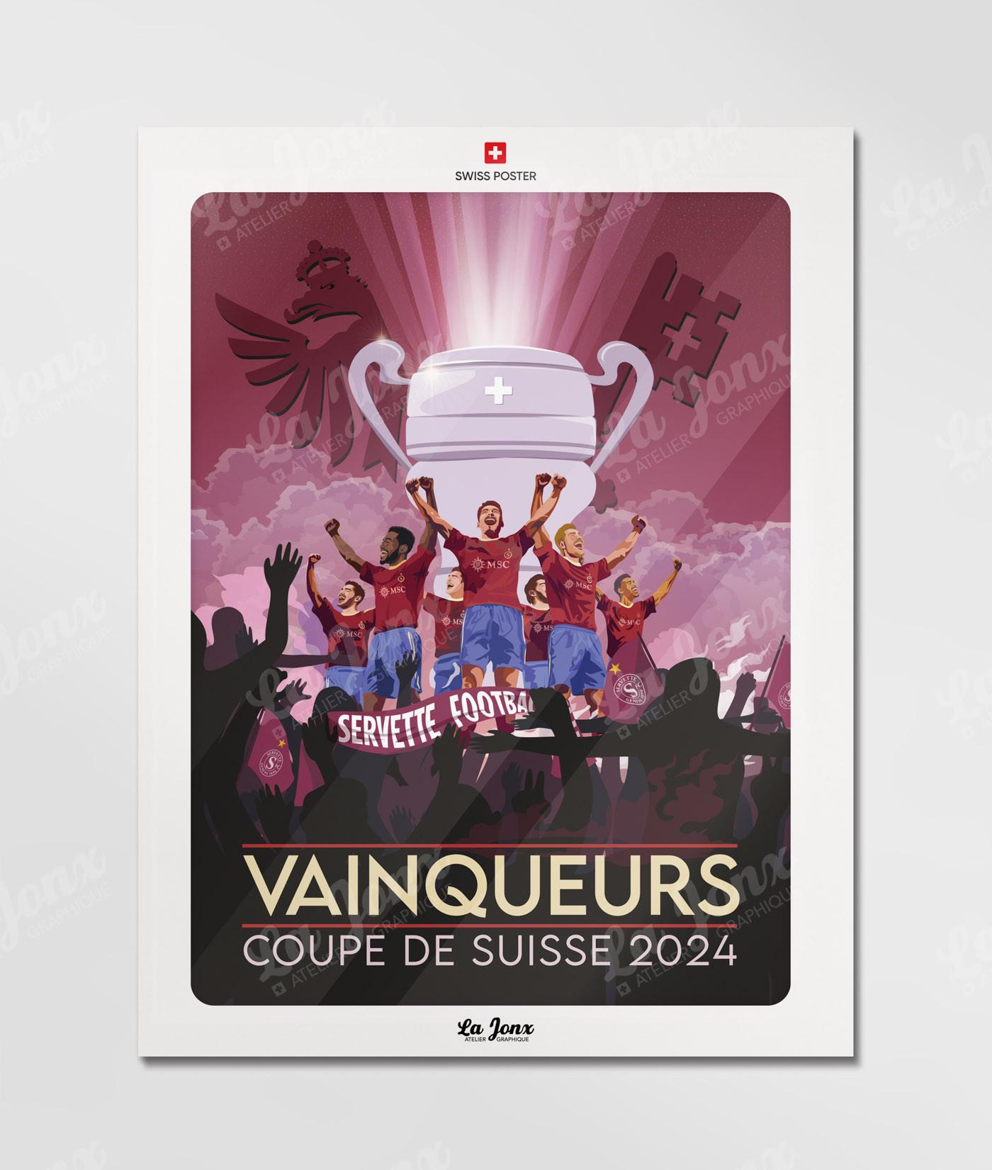 La-Jonx Servette FC - Coupe de Suisse - Poster  