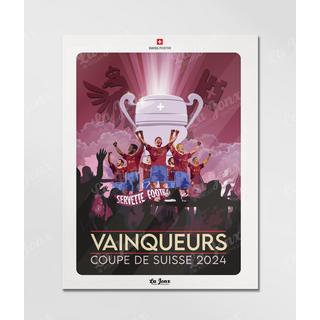 La-Jonx Servette FC - Coupe de Suisse - Poster  