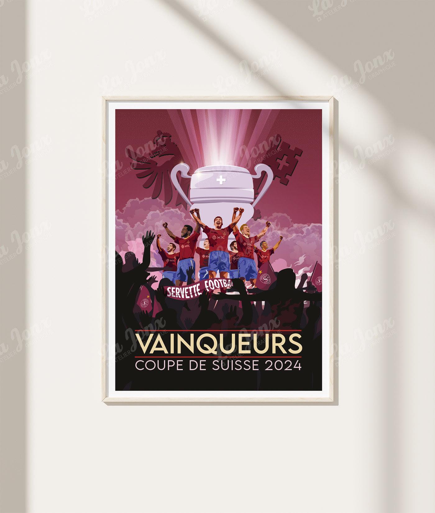 La-Jonx Servette FC - Coupe de Suisse - Poster  