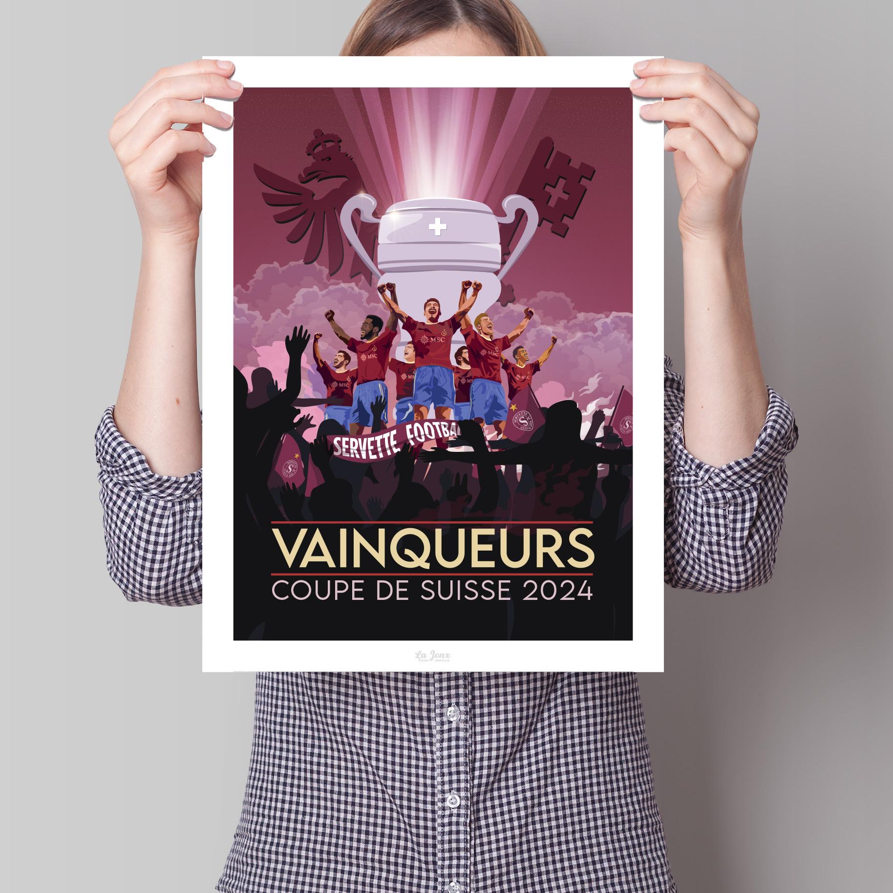 La-Jonx Servette FC - Coupe de Suisse - Poster  