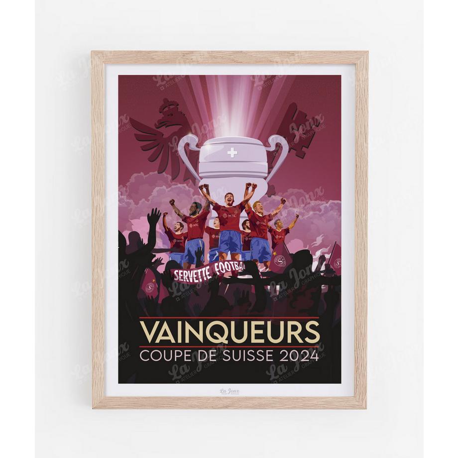 Servette FC - Coupe de Suisse - Poster