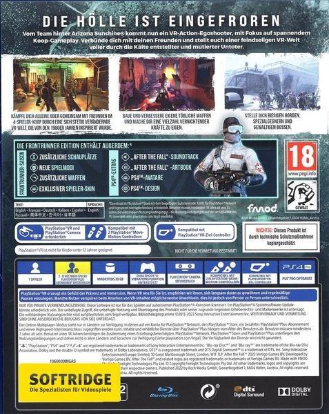 GAME  After the Fall - Frontrunner Edition Standard Deutsch, Englisch PlayStation 4 