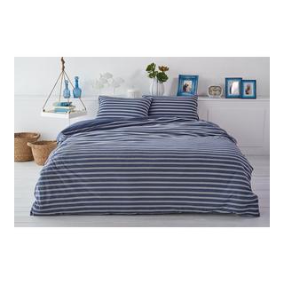 Living Home Melange Jersey Double Face Taie de duvet  