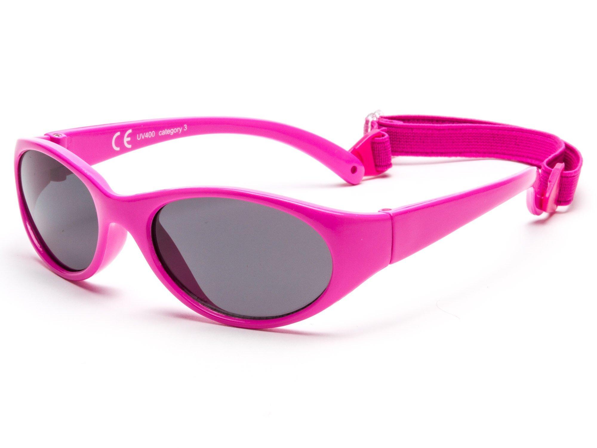 Image of Kids Comfort Kindersonnenbrille (ab 2 Jahren) Mädchen Pink 35mm