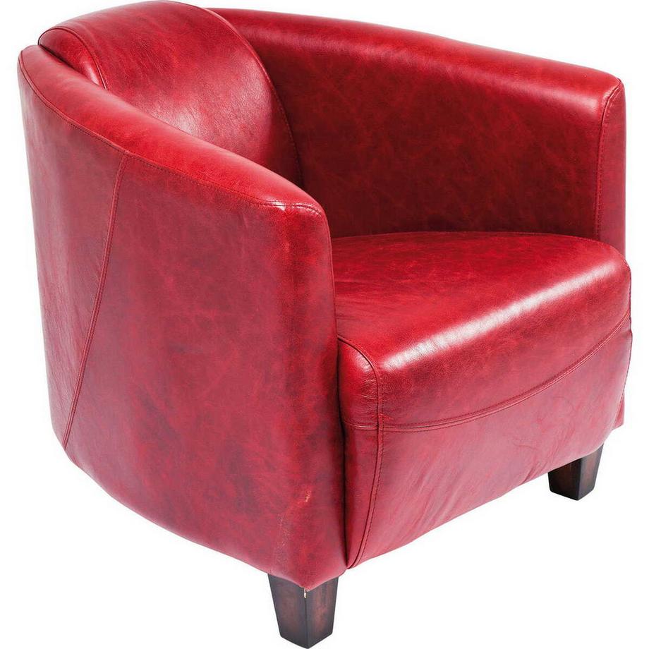 mutoni Fauteuil Cigar Lounge Red  