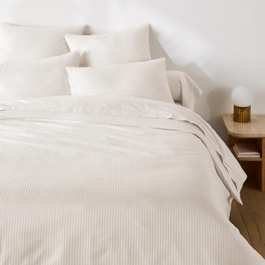 La Redoute Intérieurs Housse de couette en satin de coton  