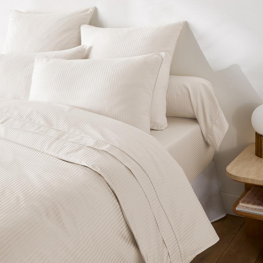 Housse de couette en satin de coton