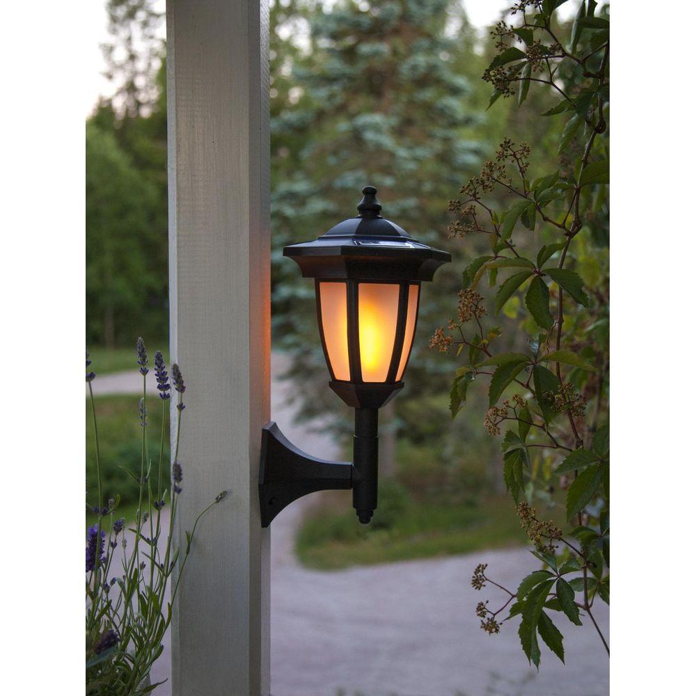 B2X SOLARZELLENFACKEL FLAMME / 63 cm / Sensor / Außenbereich / IP44  