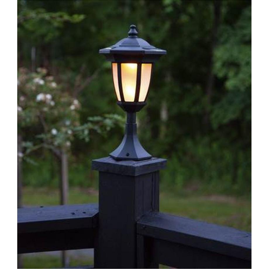 SOLARZELLENFACKEL FLAMME / 63 cm / Sensor / Außenbereich / IP44