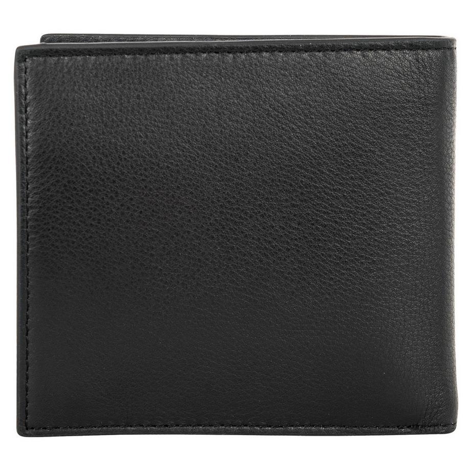 Armani Exchange Portefeuille Bifold en Cuir Lisse avec Pochette pour Pièces  