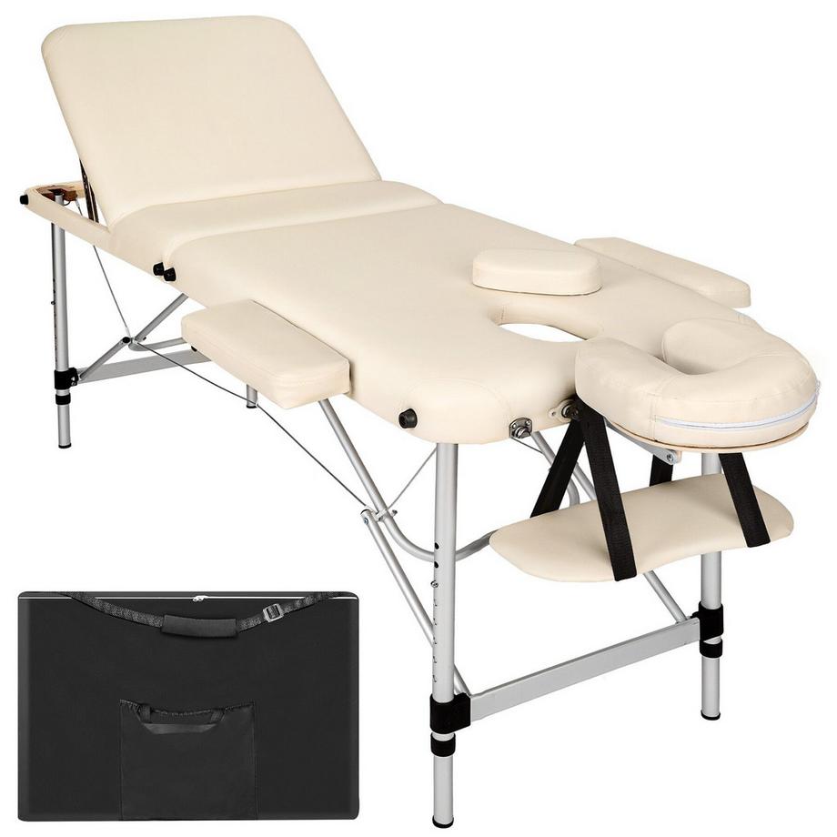 Table de massage 3 zones rembourrage 5 cm  180 x 61 x 68 cm
