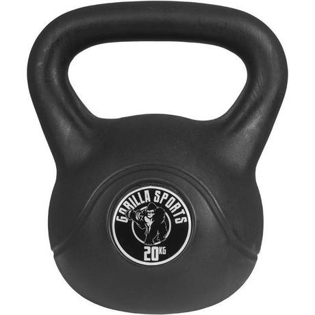 Gorilla Sports  Kettlebell Kunststoff 