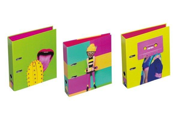 Image of PAGNA Ordner A4 50388-25 Zine Kultur Motiv PAGNA Ordner A4 50388-25 Zine Kultur Motiv