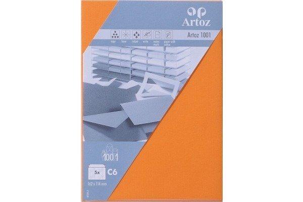 Artoz ARTOZ Couverts 1001 C6 107324185 100g, orange 5 Stück  