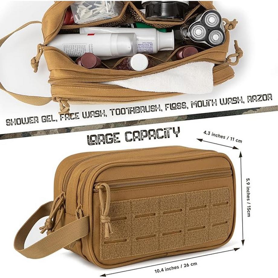 Only-bags.store  Taktische Kulturtasche, Hygienetasche, Werkzeugtaschen, kleines Set, -Rasierset, Reisedusche, Make-up-Kosmetiktasche 
