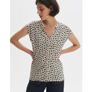 OPUS  Print-Shirt Sandi city gerader Schnitt 