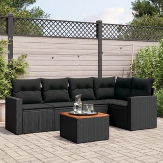 VidaXL Garten sofagarnitur poly-rattan  