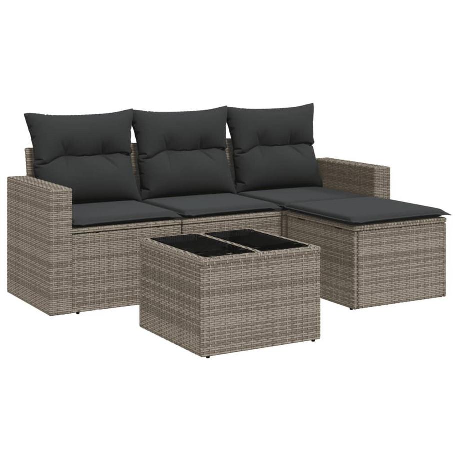 Garten sofagarnitur poly-rattan