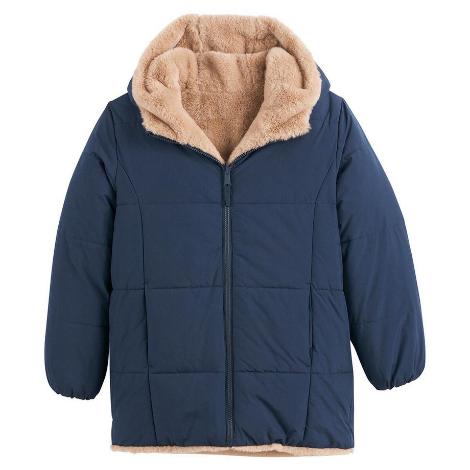 La Redoute Collections Doudoune chaude réversible à capuche  